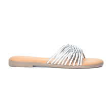 Load image into Gallery viewer, Elena - Silver Sandals