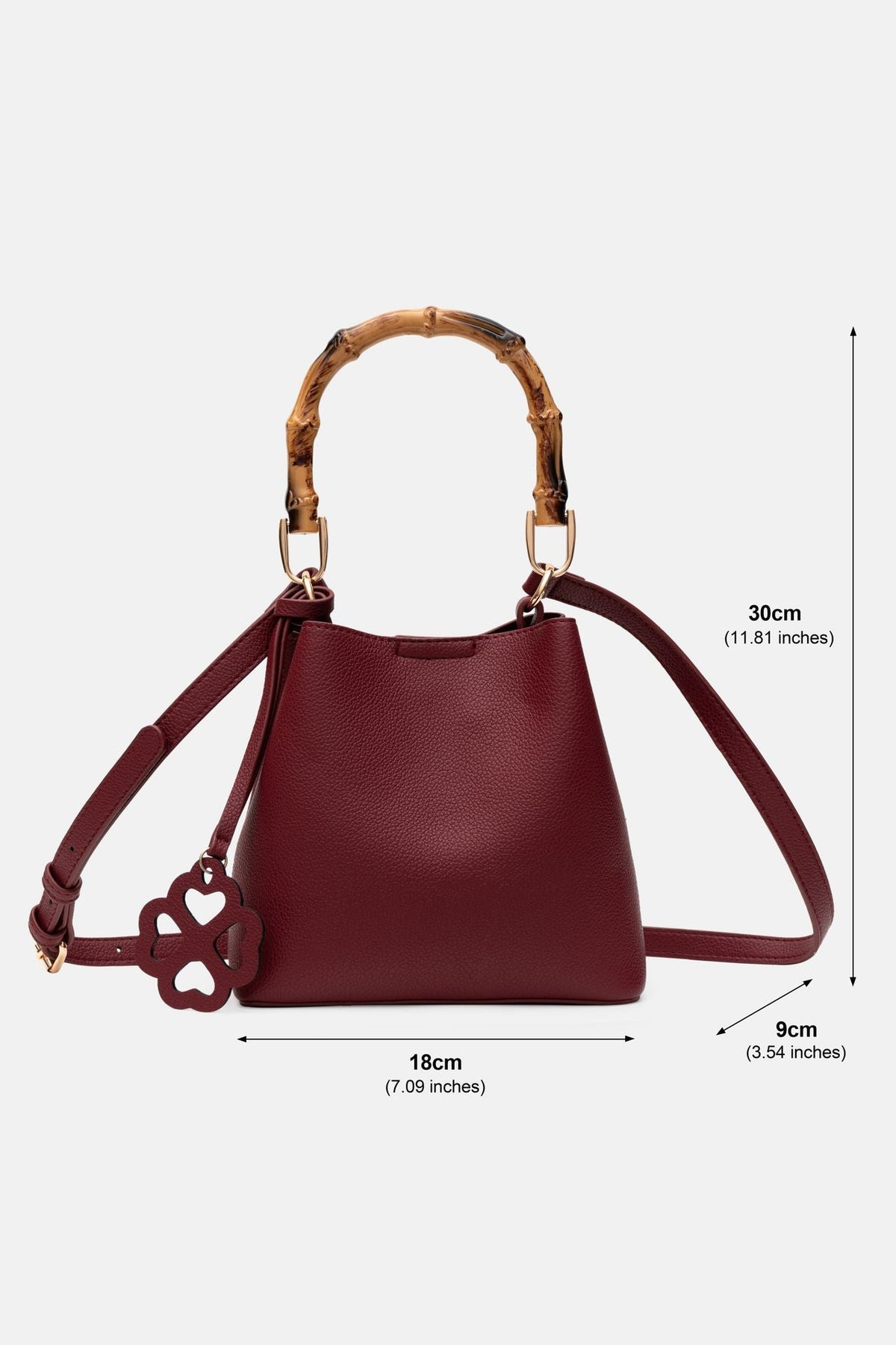 Jelavu - Grace Burgundy Crossbody Bag