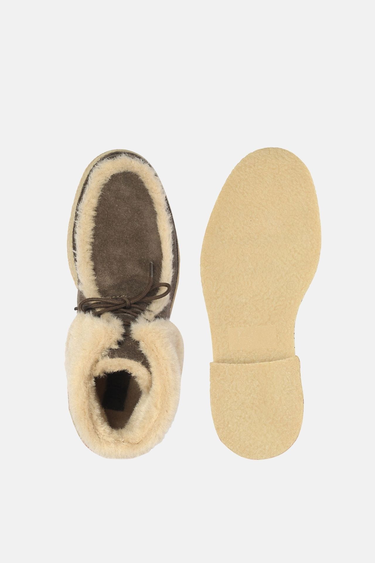 Jelavu -  Bari -  Suede & Shearling Ankle Boots - Jelavu.com