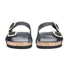 Load image into Gallery viewer, Melrose - Black Sandals - Jelavu.com
