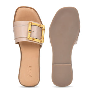 Amy - Blush Sandals - Jelavu.com