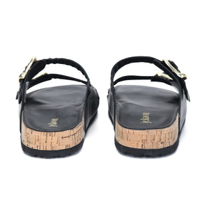 Melrose - Black Sandals - Jelavu.com