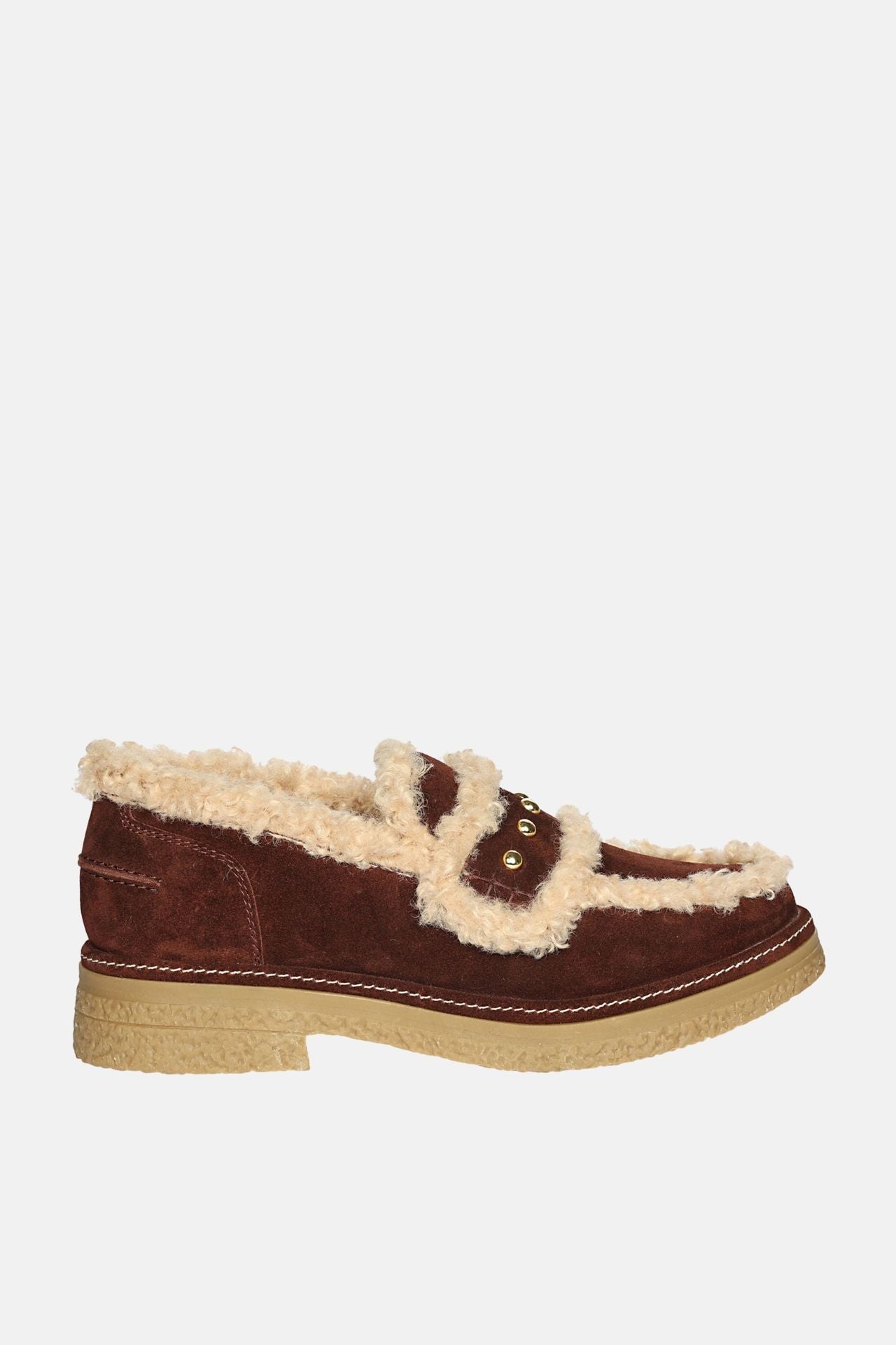 Jelavu -  Lisbon - Suede & Shearling Loafers - Jelavu.com