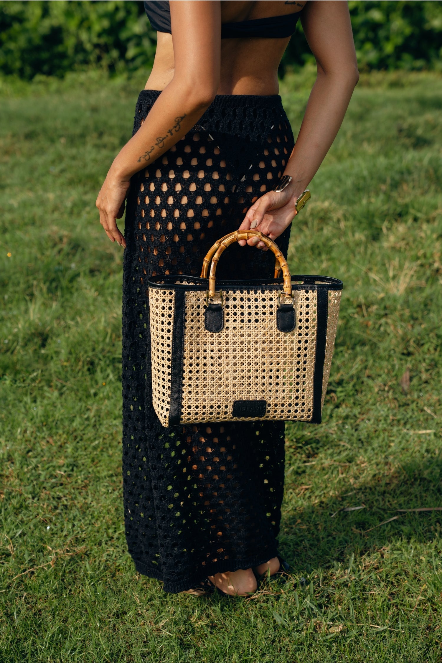 Jelavu - Bristoll Black Medium Satchel Bag - Jelavu.com
