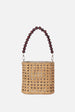 Jelavu - Amalfee Wood Bead Satchel Bag