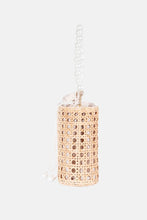 Load image into Gallery viewer, Jelavu - Amalfi Small Cane Satchel - Natural / Pearl Top Handle - Jelavu.com