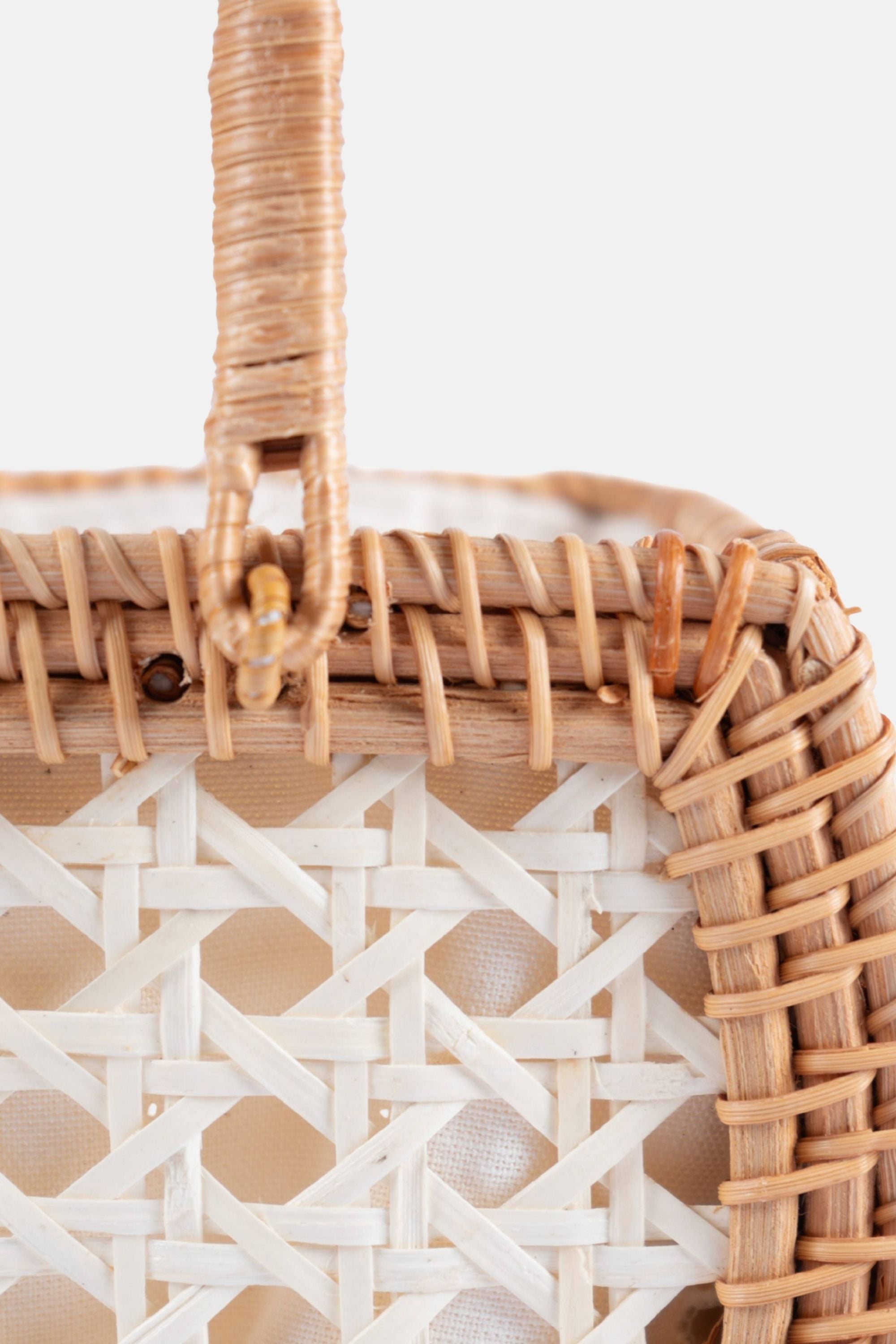 Jelavu - Amelia Natural Rattan Small Satchel