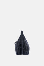Load image into Gallery viewer, Jelavu - Artemis Top Handle Medium Satchel - Black Rattan / Black Leather - Jelavu.com