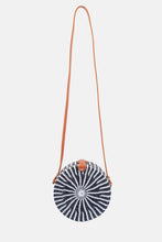 Load image into Gallery viewer, Jelavu - Ata Bali - Small Rattan Crossbody - Black / White - Jelavu.com
