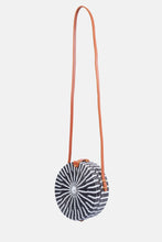 Load image into Gallery viewer, Jelavu - Ata Bali - Small Rattan Crossbody - Black / White - Jelavu.com