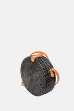 Load image into Gallery viewer, Jelavu - Ata Bali - Small Rattan Crossbody - Black - Jelavu.com