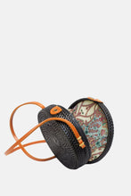 Load image into Gallery viewer, Jelavu - Ata Bali - Small Rattan Crossbody - Black - Jelavu.com