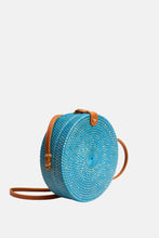 Load image into Gallery viewer, Jelavu - Ata Bali - Small Rattan Crossbody - Jeans - Jelavu.com