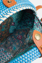 Load image into Gallery viewer, Jelavu - Ata Bali - Small Rattan Crossbody - Jeans - Jelavu.com
