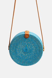Jelavu - Ata Bali - Small Rattan Crossbody - Jeans - Jelavu.com