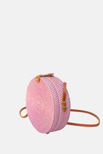 Load image into Gallery viewer, Jelavu - Ata Bali - Small Rattan Crossbody - Rose - Jelavu.com