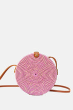 Load image into Gallery viewer, Jelavu - Ata Bali - Small Rattan Crossbody - Rose - Jelavu.com