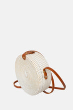 Load image into Gallery viewer, Jelavu - Ata Bali - Small Rattan Crossbody - White - Jelavu.com