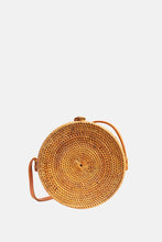 Load image into Gallery viewer, Jelavu - Ata Kauri Rattan Small Crossbody Natural Seashells - Tan - Jelavu.com