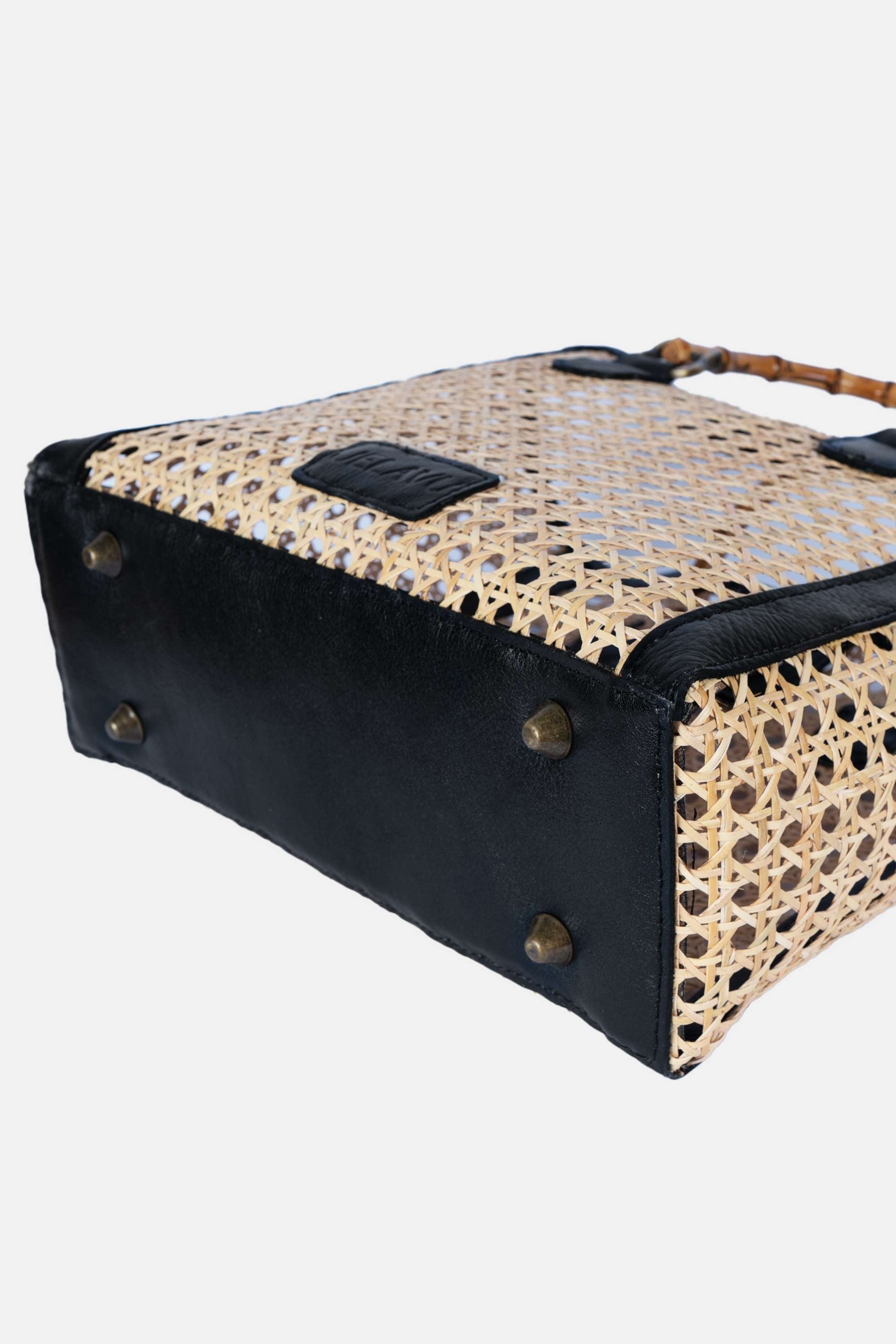 Jelavu - Bristoll Black Medium Satchel Bag - Jelavu.com