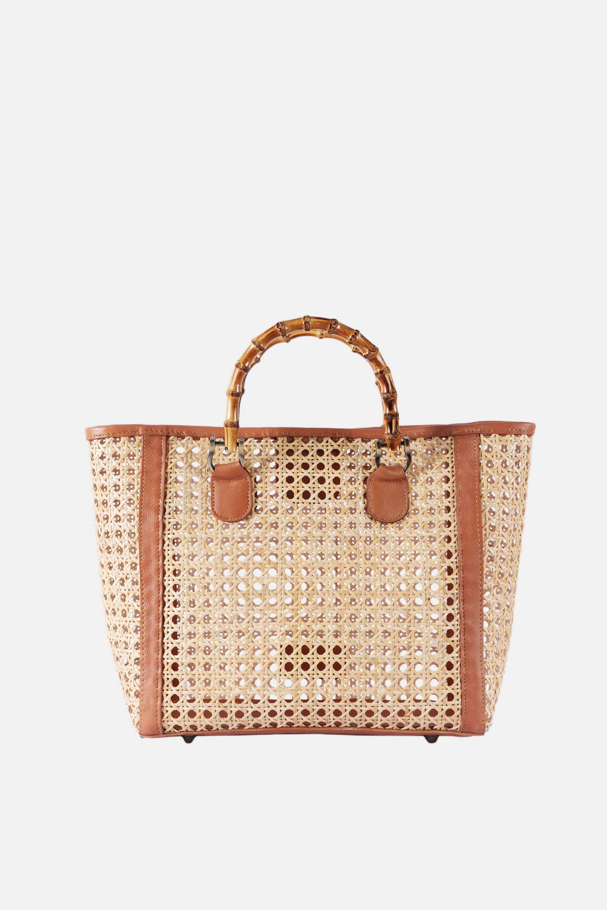 Jelavu - Bristoll Tan Medium Satchel Bag - Jelavu.com