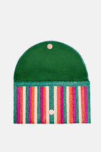 Load image into Gallery viewer, Jelavu - Brooke Small Striped Clutch - Multi - Jelavu.com