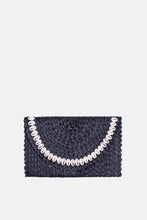 Load image into Gallery viewer, Jelavu - Coco Natural Shell Small Clutch - Black - Jelavu.com