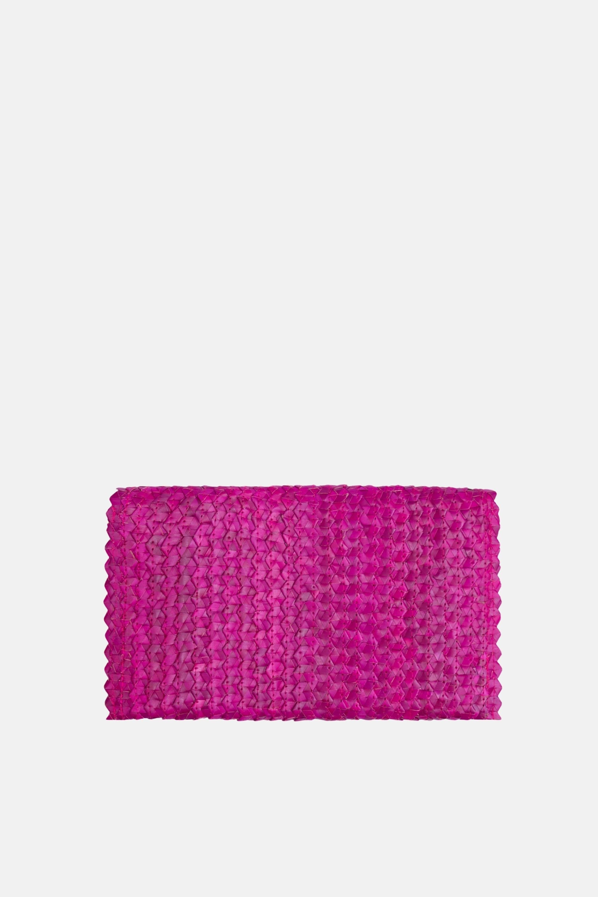 Coco Natural Shell Small Clutch - Fuschia - Jelavu.com