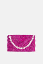 Load image into Gallery viewer, Jelavu - Coco Natural Shell Small Clutch - Fuschia - Jelavu.com