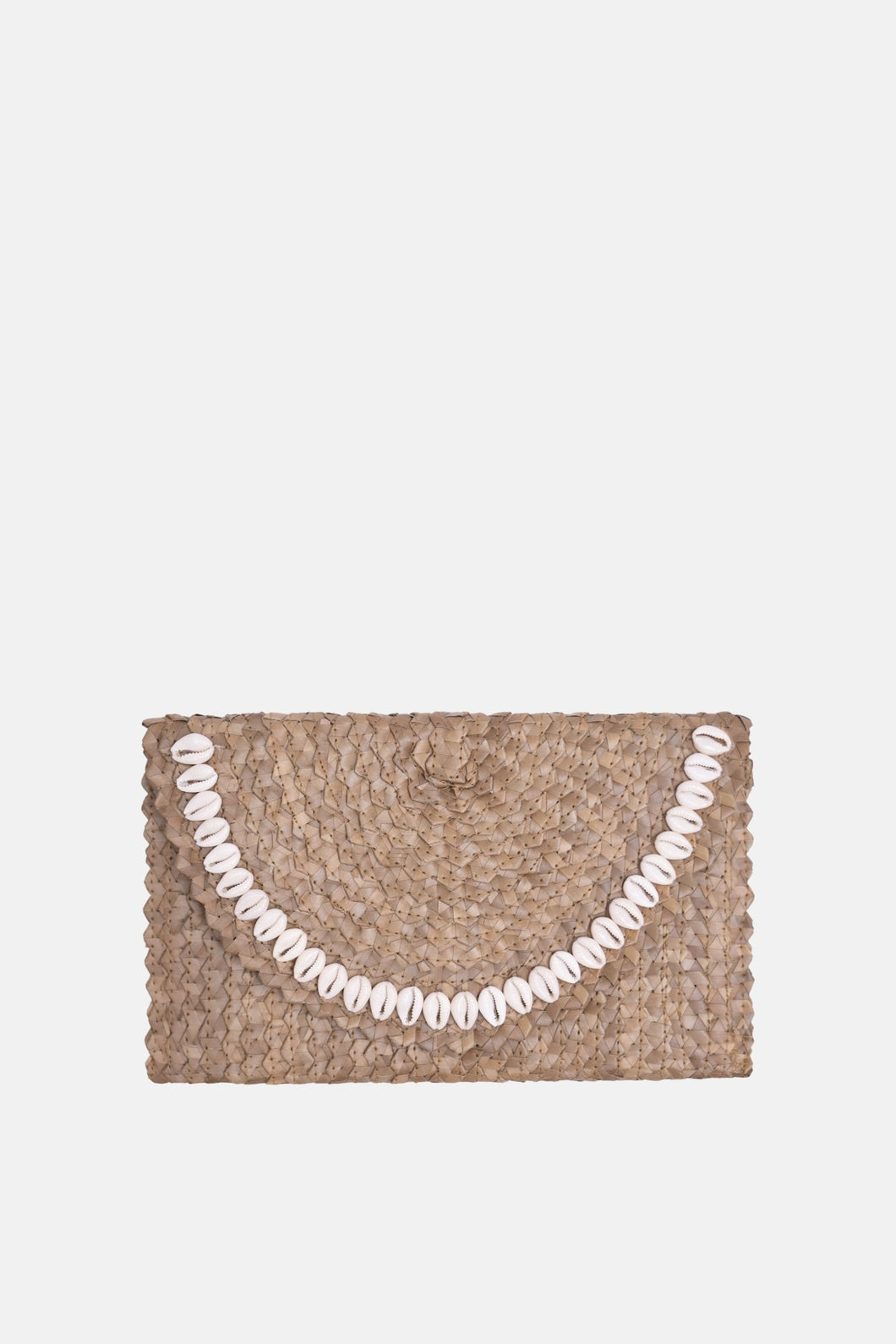 Jelavu - Coco Natural Shell Small Clutch - Beige - Jelavu.com