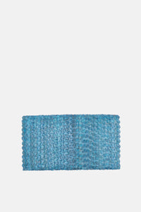 Jelavu - Coco Natural Shell Small Clutch - Turquoise