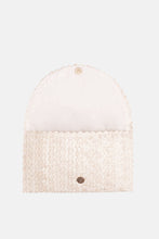Load image into Gallery viewer, Jelavu - Coco Natural Shell Small Clutch - White - Jelavu.com