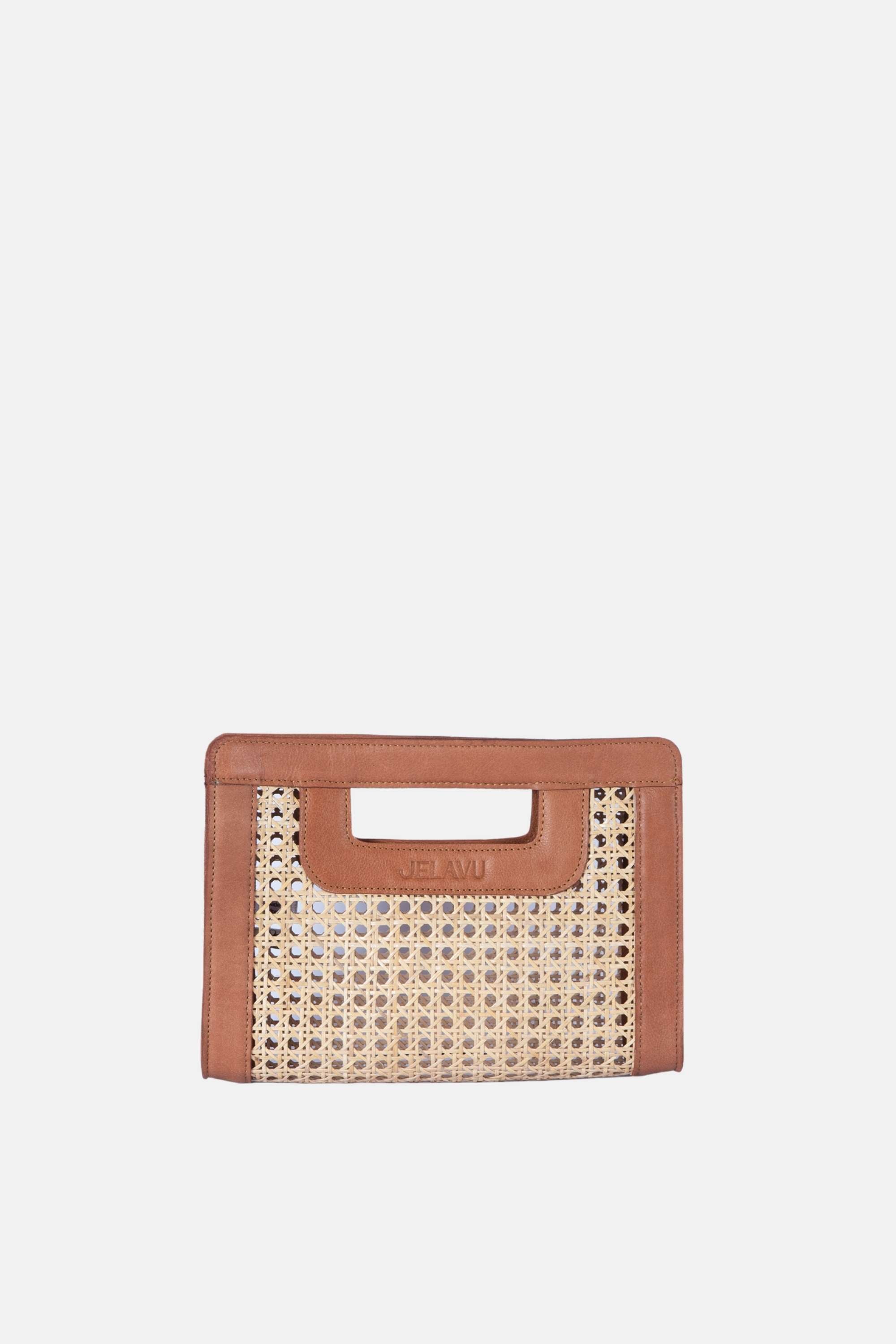 Jelavu - Delmare Tan Clutch Bag