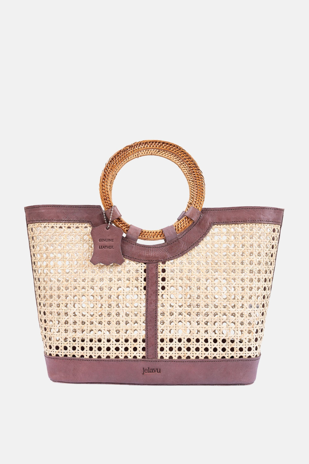 Jelavu Hilton Chocolate Large Satchel - Jelavu.com