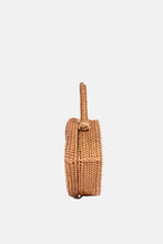 Load image into Gallery viewer, Jelavu - Iris Natural Top Handle Rattan Bag - Jelavu.com