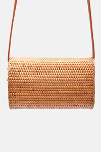 Jelavu - Lana Small Rattan Crossbody - Natural - Jelavu.com