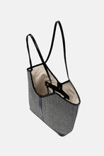 Load image into Gallery viewer, Jelavu - Lilliana Large Raffia Tote - Black Leather Trim - Jelavu.com