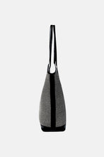Load image into Gallery viewer, Jelavu - Lilliana Large Raffia Tote - Black Leather Trim - Jelavu.com