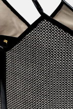 Load image into Gallery viewer, Jelavu - Lilliana Large Raffia Tote - Black Leather Trim - Jelavu.com