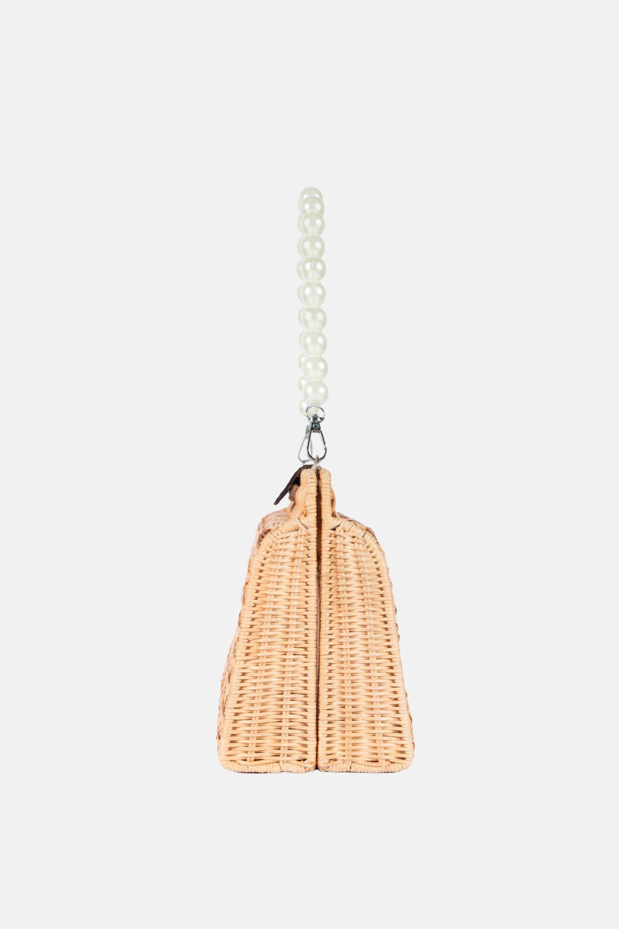 Jelavu - Mariella Natural Medium Cane Crossbody - Jelavu.com