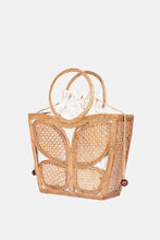Load image into Gallery viewer, Jelavu Mariposa Natural/Ivory Medium Satchel - Jelavu.com