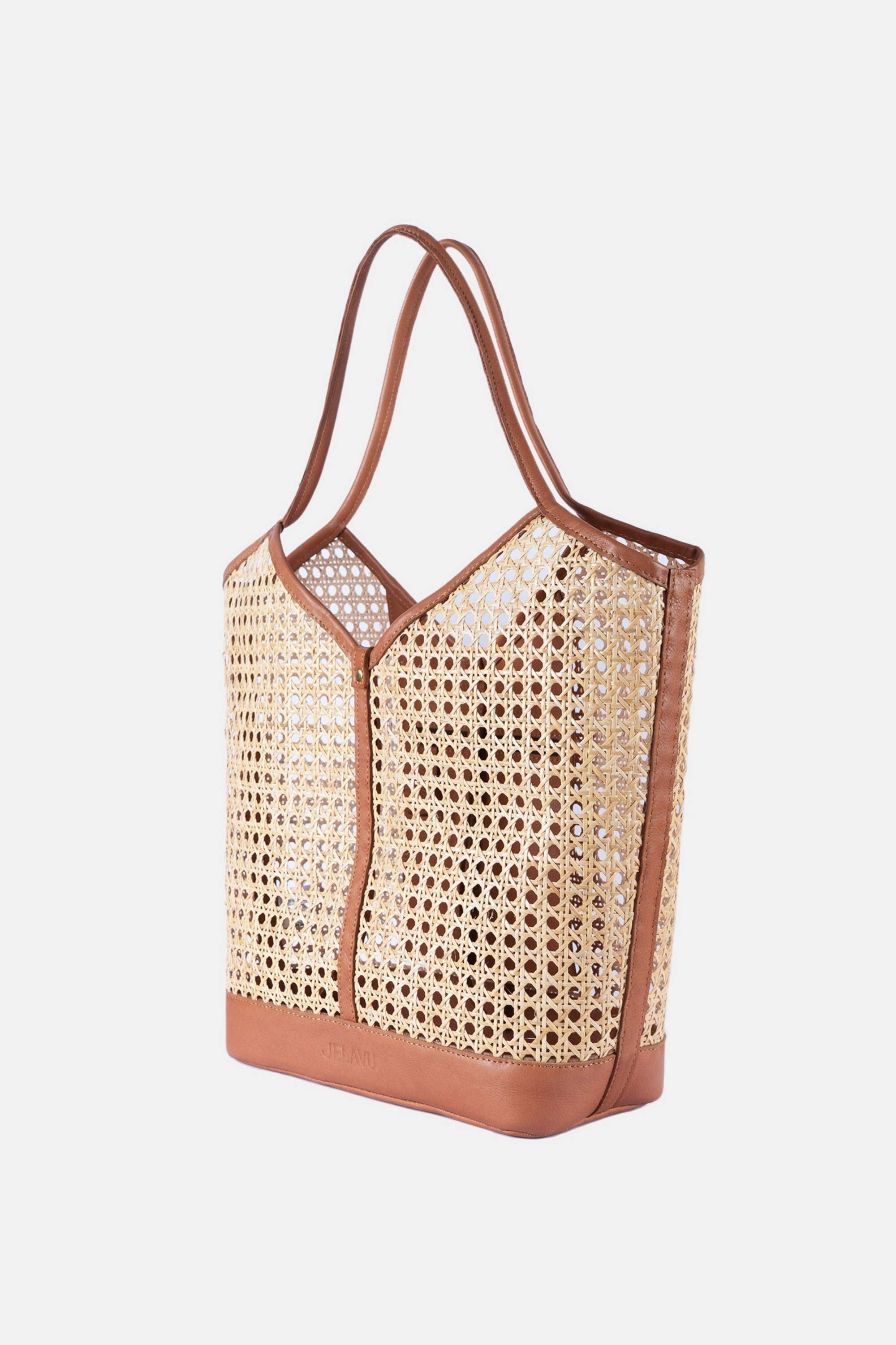Jelavu - Ophellia Tan Tote Bag