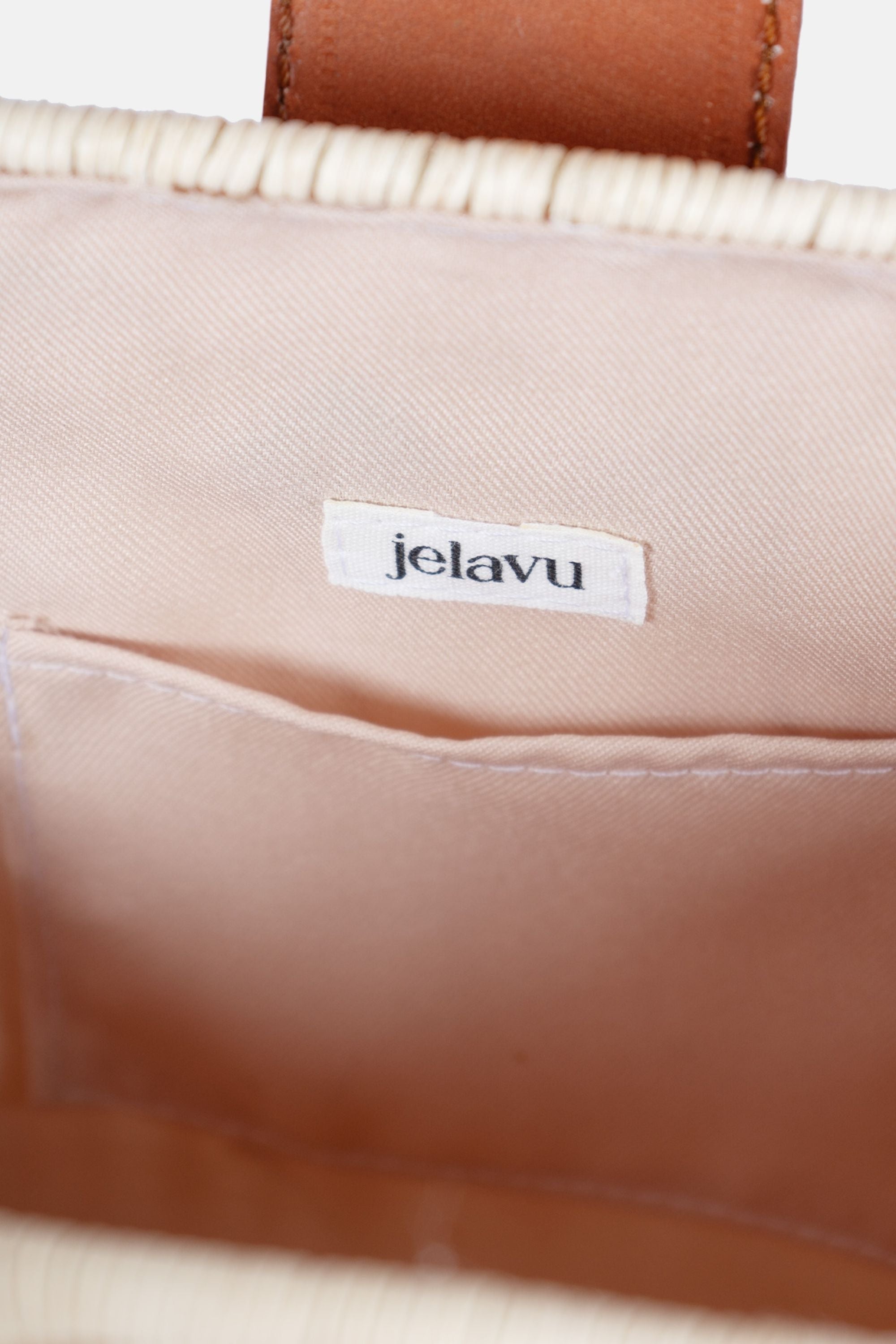 Piper Rattan Medium Crossbody - Tan Leather - Jelavu.com