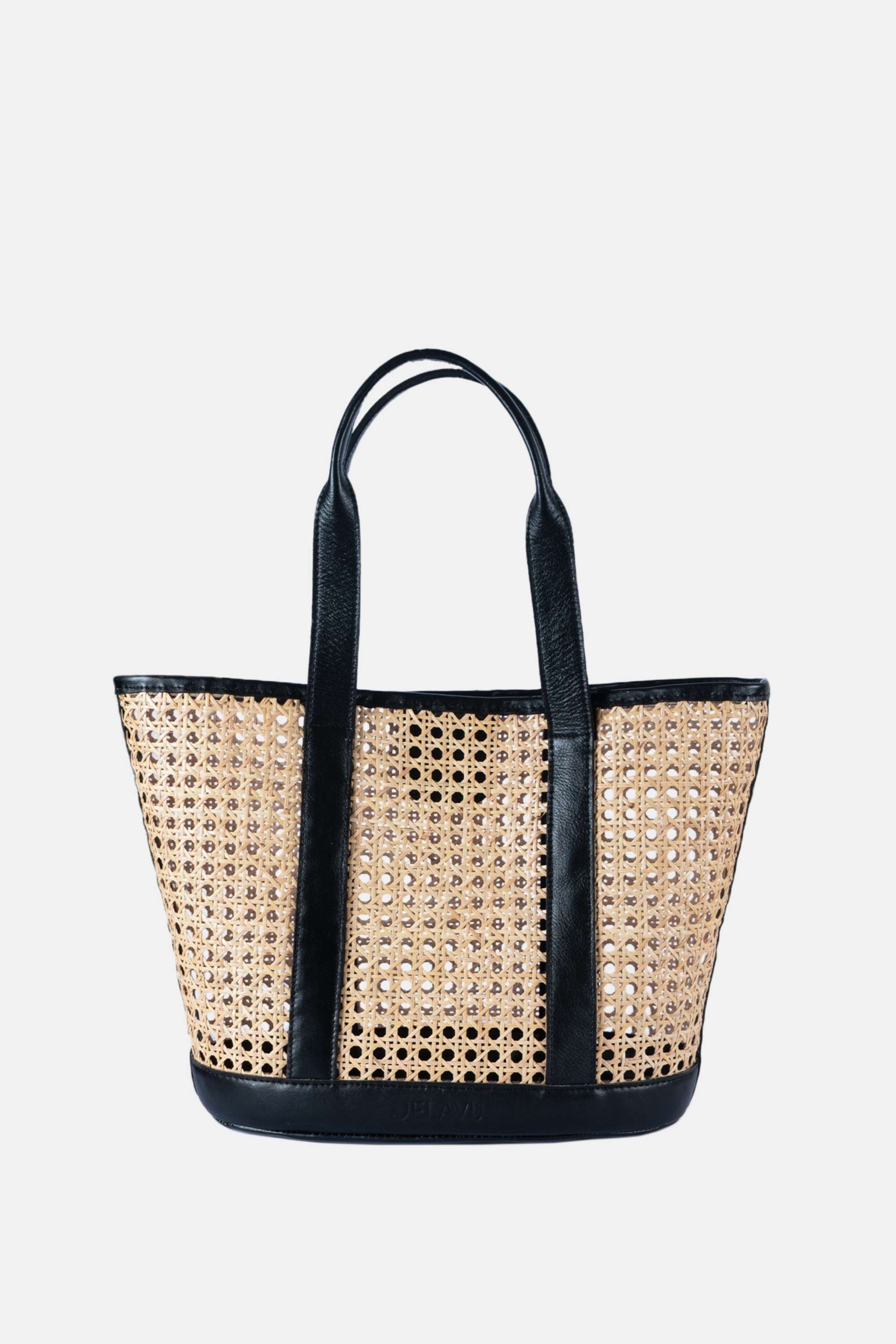 Jelavu - Sallie Black Tote Bag - Jelavu.com