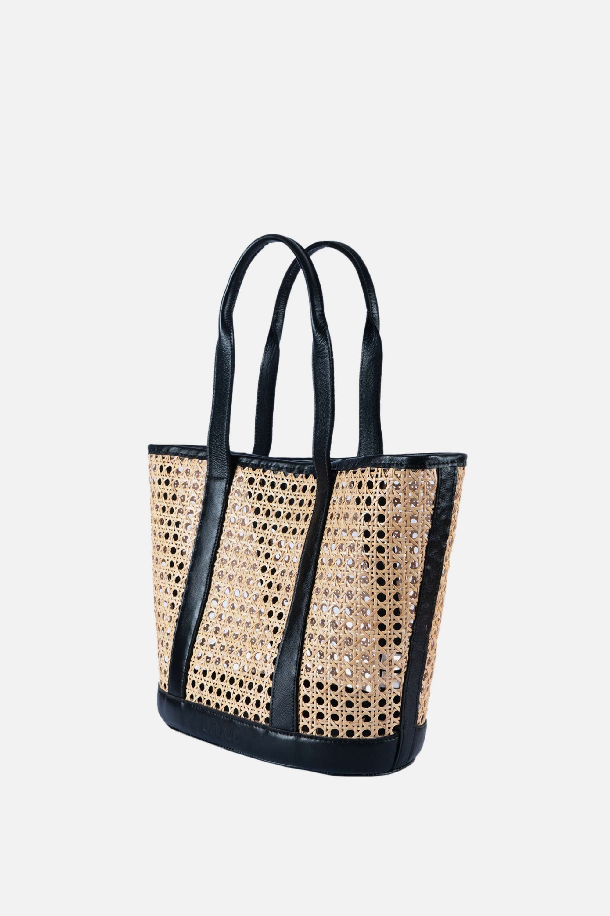 Jelavu - Sallie Black Tote Bag - Jelavu.com