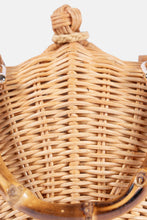 Load image into Gallery viewer, Jelavu - Shelly Bamboo Top Handle Satchel Rattan Crossbody Bag