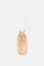 Load image into Gallery viewer, Jelavu - Shelly Pearl Top Handle Satchel Rattan Crossbody Bag