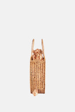 Load image into Gallery viewer, Jelavu – Sydney Rattan Top Handle Bag - Medium Satchel -  Natural