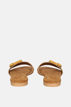 Load image into Gallery viewer, Jelavu Amsterdam Suede Cognac Sandals - Jelavu.com