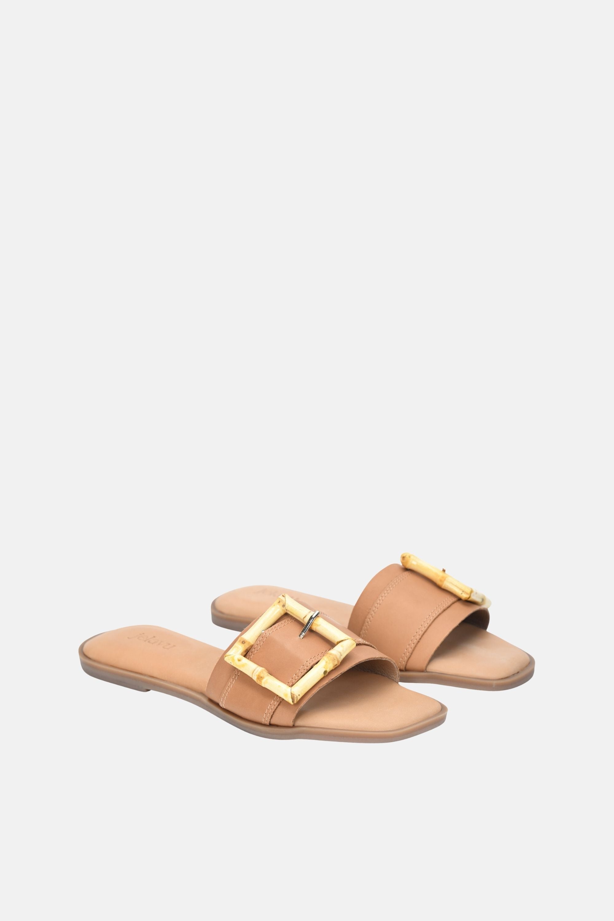 Jelavu - Amy - Cognac Sandals - Jelavu.com